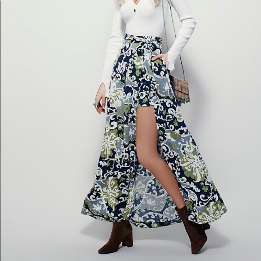 Free People maxi skirt